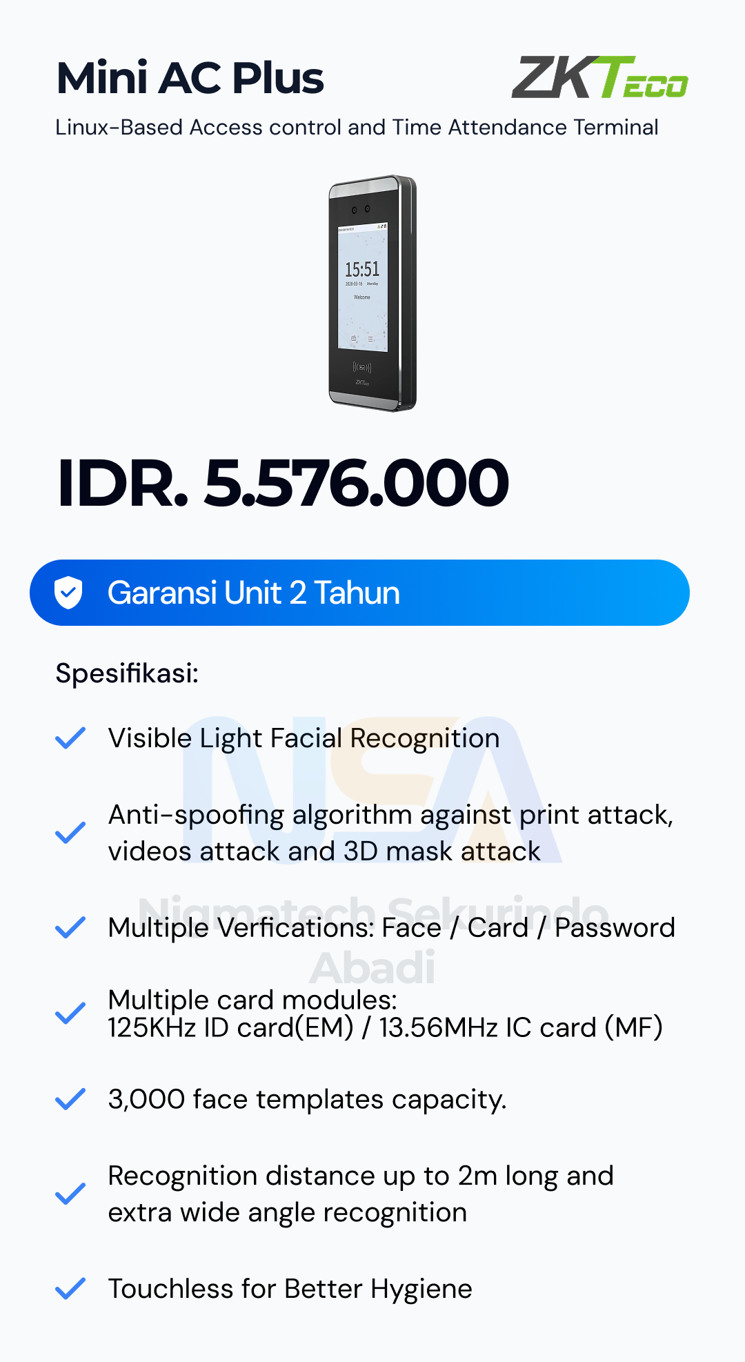 Paket CCTV Hikvision 2 Kamera
